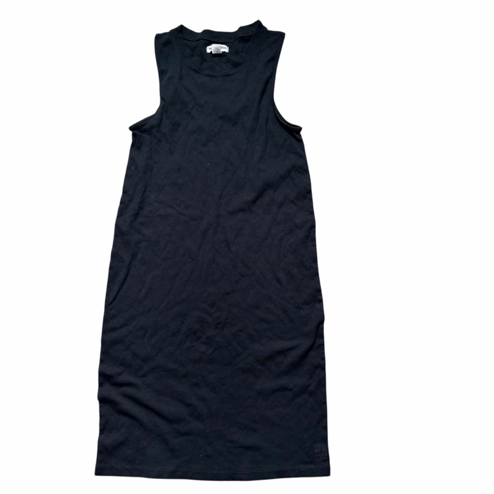 Art Class Black Sleeveless Midi Dress